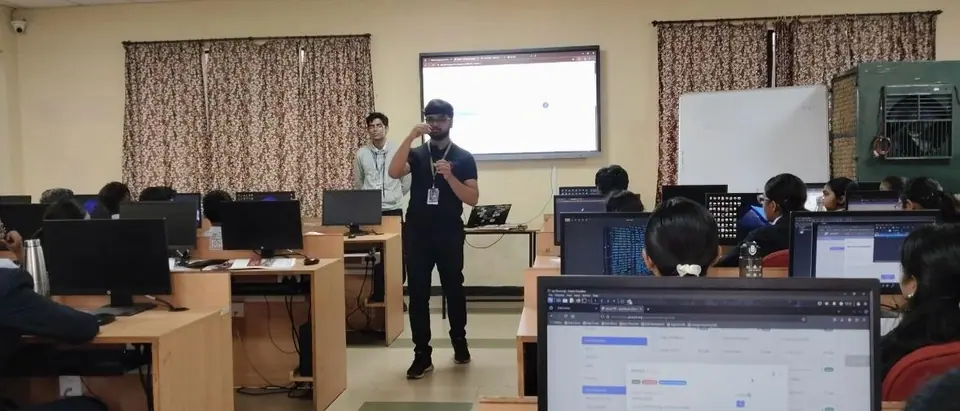 Workshop teaching session